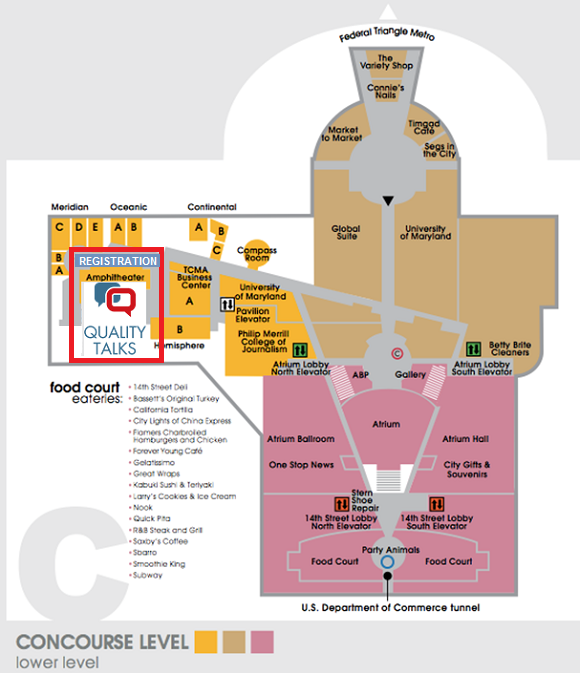 Ronald Reagan Building Map Getting To Quality Talks - Quality Talks